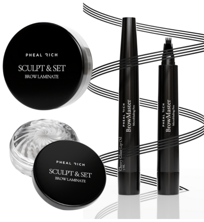 Master Brow Kit Sculpting Brow Gel and Waterproof Microblading Pen
