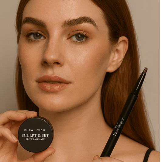 Master Brow Kit Sculpting Brow Gel and Waterproof Microblading Pen